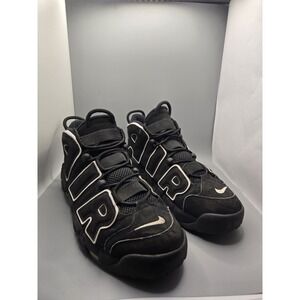 Nike Air More Uptempo Black White 2020 Scottie Pippen 414962-002 Men's Size 12